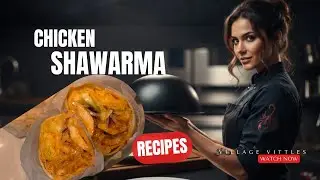 Street-Style Chicken Shawarma at Home | No Tandoor Needed