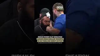 India's Power Slap sensation Jujhar Singh Dhillon #ytshorts #sports #india #slapcompetition #viral