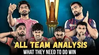 PKL 12 Mid-Season Analysis 🔥 All Teams Strategy to Win Explained 🔱 Who Can Still Win PKL 12? 📊 #pkl 