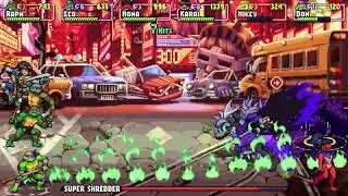 TMNTSR : All Red Switches Old-School Super Arcade Run