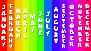 Months Of The Year | Songs For Kids | By Kids Baby Club