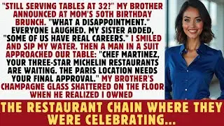 AT MOM'S 50TH, MY BROTHER SAID 