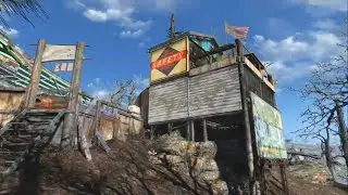 Fallout 4 Settlement / 75th Forest Ranger Regiment Outpost near Forest Grove Marsh