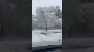 April Snowstorm in Vermont 😱😱#snowstorm #snowstlatestnews#winter er