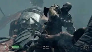 Kratos vs The Stranger Fight 2 Fighting on the Dragon God of War 4 Return to the summit