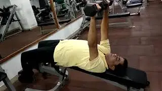Strength Training Exercises for Seniors / Decline Dumbbells Chest Press