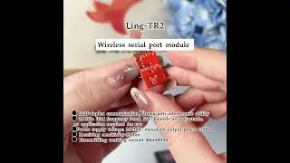 Wireless serial port module Ling-TR2 #arduino #esp32project #iot #module #smarthome