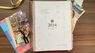 Como eu Decoro meu Planner + Review Sticker Book 2024 Paperview ✨