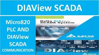 18# DELTA DIAView SCADA allen bradley micro820 and DIAView Delta SCADA communication TCPIP