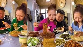 Trending 🔥 Funny Brother and Sister with Husband Yummy Food Eating Challenge|| Comedy 🤣🤣 || Prank 😂🤫