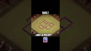 TOP 3 TH6 BASES - Best War Bases w/link in Clash of Clans 2023 #shorts