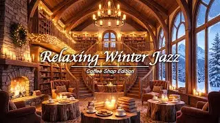 Library Coffee Shop Ambience with Smooth Jazz Music for Relaxing, Studying and Working