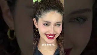 Bold lips or bold eyes?!