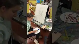 Art classes for kids #artstudio #artclass #paintzone