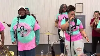 The Origianl Pinnettes Brass Band at the Madison Jazz Fest