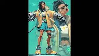 kts2002 Valorant game art style beautiful cool dressed teenag 62f356b1 72aa 4621 9788 bbf7acc93533 2