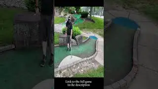 Third Times a Charm? Matt vs the hill - Pt 1 #miniaturegolf #minigolf #golf #funny