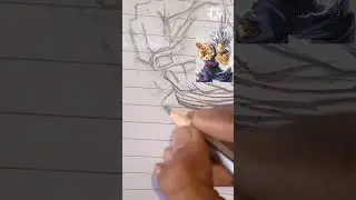 How To Draw GOHAN Beast |#viralvideo#gohanbeast#howtodrawstepbystep