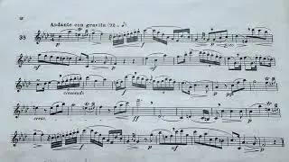 Ferling Study No. 35 „Andante con Gravita“ f-Minor