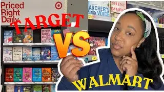 TARGET BOOKS VS. WALMART BOOKS I Which Store Book Section is better?