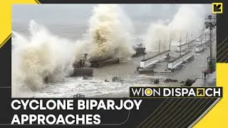 Gales lash India and Pakistan as powerful cyclone Biparjoy approaches | WION Dispatch