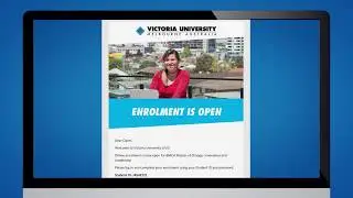 Studying at VU? Enrol today!