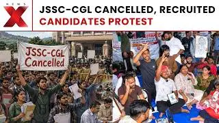 JSSC-CGL Cancellation Recruited Candidates Stage Protest At Jharkhand Project Bhawan | Latest News