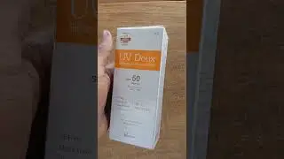 Uv doux silicone sunscreen gel 50 spf #uvdoux #sunscreen #silicone #gel #50spf #brinton