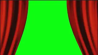 Stage Curtain Opening and closing With Sound Effect #greenscreen #greenscreeneffects #curtains