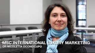 MSc International Luxury Marketing: Nicoletta Occhiocupo