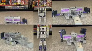 Transformers generation one motormaster complete transformation process video. G1 combiner base mode