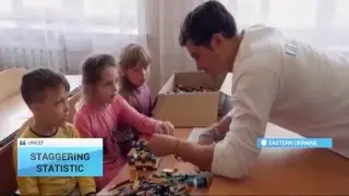 UNICEF Reveals Staggering Statistics: More than half a million kids need help in Donbas