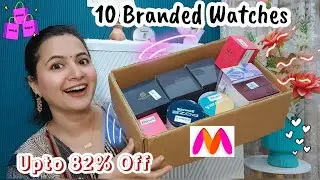 Myntra Watches Haul 💕 / Sonata , Timex , Chumbak , Titan , Joker and Witch / Myntra Watches Review 