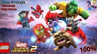 Guide: Lego Marvel Super Heroes 2 Kree-Search and Development | 100% (All Collectibles)