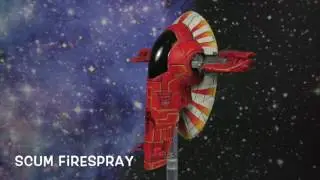 Star Wars X-Wing Miniatures Custom Painted Scum from Parkcanoga