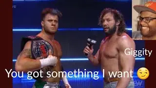 AEW Dynamite Kenny Omega challenges MJF for the World Title Match Reaction! TAKE MY MONEY!