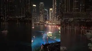 Dubai Mall Fountain Show (Burj Khalifa New Years Eve Celebrations)