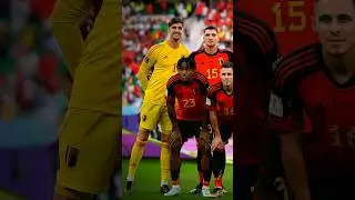 Belgium 🇧🇪 Remembers 2022 In 2024 #belgium #squad #football #soccer #team #shortvideo #shorts