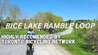 RICE LAKE RAMBLE CYCLING ROUTE | NORTHUMBERLAND #fortheloveofcycling #roadcycling #ricelakeramble