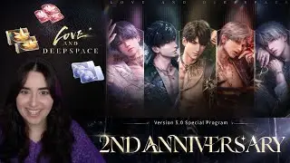 REACCIÓN LIVESTREAM 2º ANIVERSARIO 😨 MULTIBANNER, HOUSING Y MUCHAS RECOMPENSAS - Love and Deepspace
