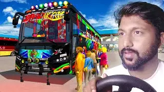 Spadikam bus driving in trip mod Ets2 Gameplay Tamil On VTG 