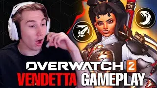 НОВЕЙШИЙ ГЕРОЙ БЛИЖНЕГО БОЯ В OVERWATCH 2 УЖЕ ЗДЕСЬ | Игровой трейлер Vendetta