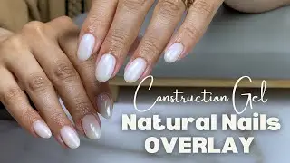 Nat&uuml;rliche N&auml;gel Overlay mit Builder Gel in einer Flasche
