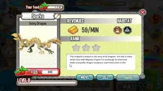 Ivory Dragon In Dragon City Level UP Fast Review