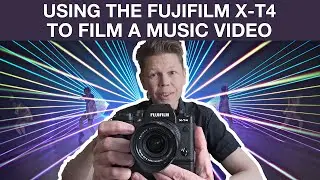 Using the FUJIFILM X-T4 to film a music video