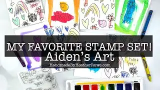 My favorite stamp set of all time plus a very special guest!