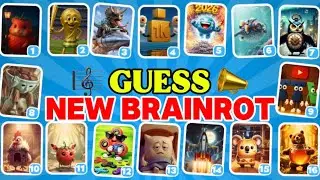 ⚡️Guess the New Brainrot Animals Meme By Voice⚡️| 🦉⏱️Gufo Ticktocko,Mantisino Rocketto,Blowfishoni