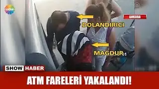 ATM fareleri yakalandı!