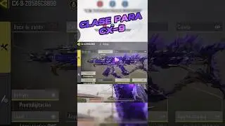 LA MEJOR CLASE DE CX-9🔥#codmobile #callofduty #callofdutymobile #codm #clasescodm  #cx9