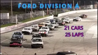 FORD DIVISION A FEATURED RACE! Short track Oval Racing! Showtime Speedway